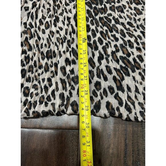 Leopard Print Infinity Scarf Shawl Wrap Animal Print Lightweight Fall Comfort - Picture 7 of 10